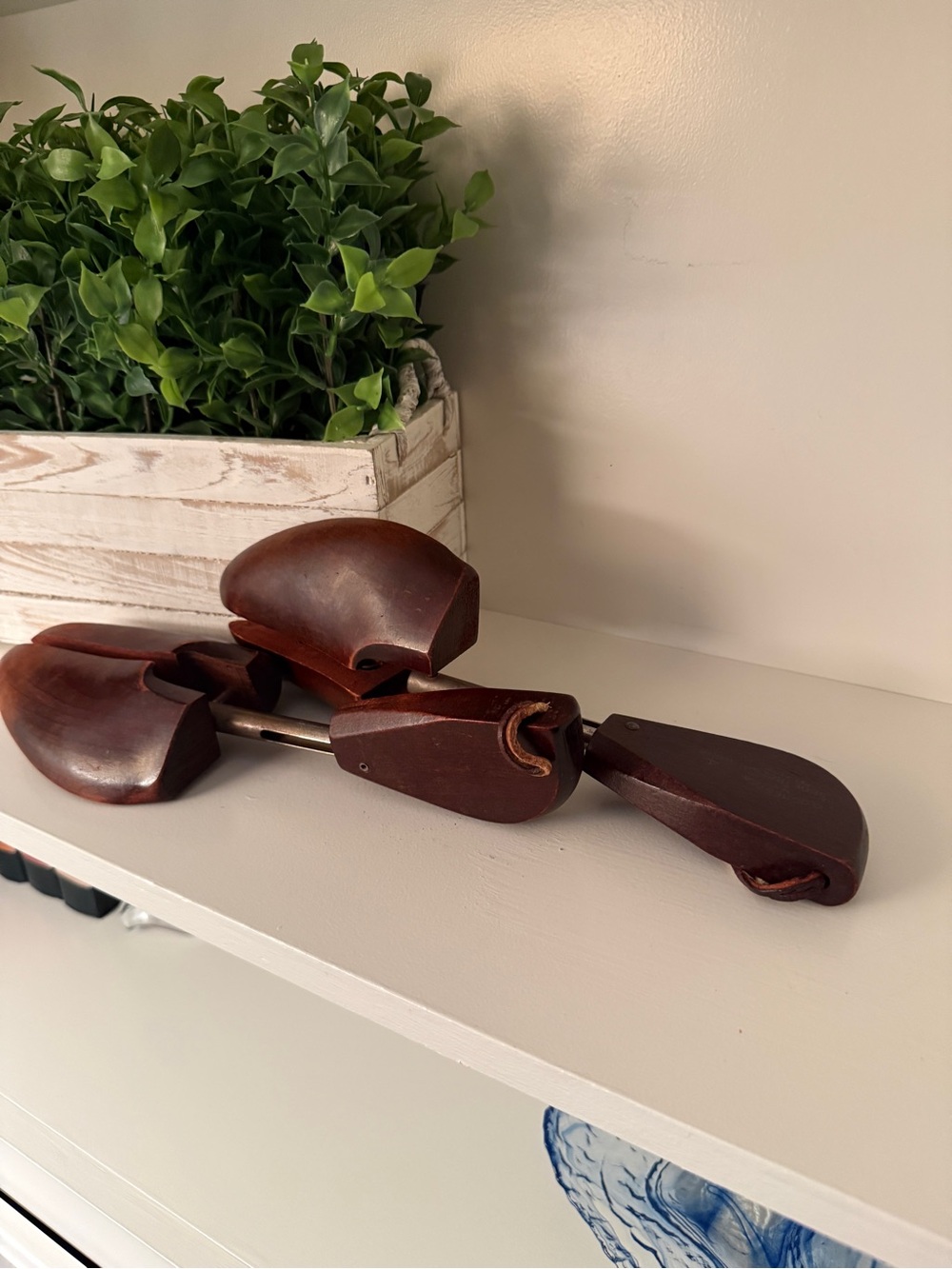 Vintage Rochester Shoe Tree Co Cedar Wood Shoe Trees Gene Model Size 4 Pair